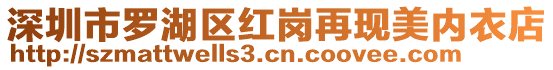 深圳市羅湖區紅崗再現美內衣店