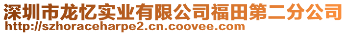 深圳市龍憶實業有限公司福田第二分公司