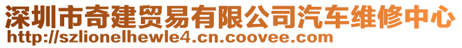 深圳市奇建貿(mào)易有限公司汽車維修中心