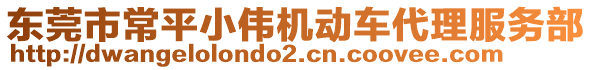 東莞市常平小偉機動車代理服務部
