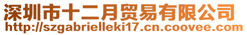 深圳市十二月貿易有限公司