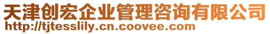天津創(chuàng)宏企業(yè)管理咨詢有限公司