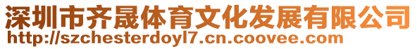 深圳市齊晟體育文化發(fā)展有限公司