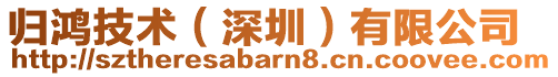 歸鴻技術(shù)（深圳）有限公司