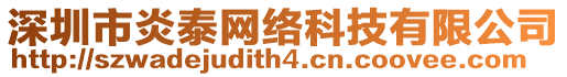 深圳市炎泰網絡科技有限公司