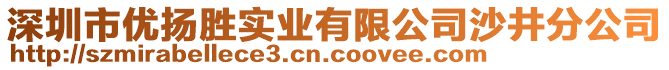 深圳市優揚勝實業有限公司沙井分公司