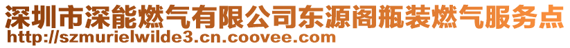 深圳市深能燃氣有限公司東源閣瓶裝燃氣服務點