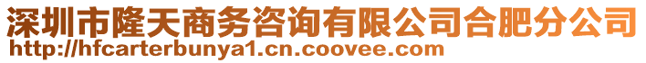 深圳市隆天商務咨詢有限公司合肥分公司