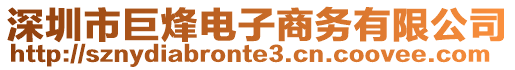 深圳市巨烽電子商務(wù)有限公司