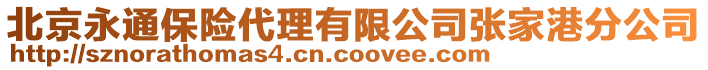 北京永通保險代理有限公司張家港分公司