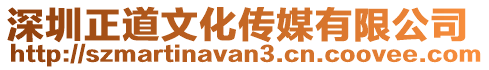 深圳正道文化傳媒有限公司
