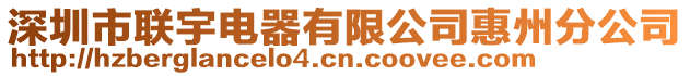 深圳市聯宇電器有限公司惠州分公司