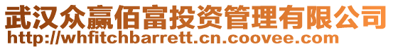 武漢眾贏佰富投資管理有限公司
