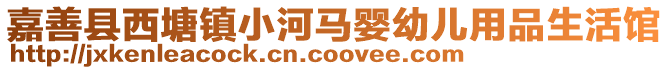 嘉善縣西塘鎮小河馬嬰幼兒用品生活館