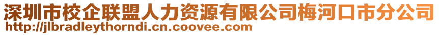 深圳市校企聯(lián)盟人力資源有限公司梅河口市分公司