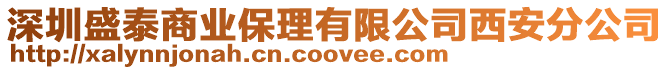 深圳盛泰商業保理有限公司西安分公司