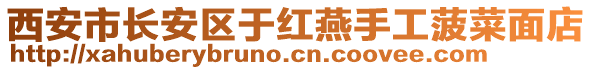 西安市長安區于紅燕手工菠菜面店