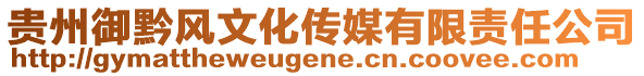 貴州御黔風(fēng)文化傳媒有限責(zé)任公司