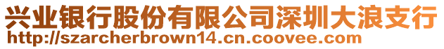 興業(yè)銀行股份有限公司深圳大浪支行