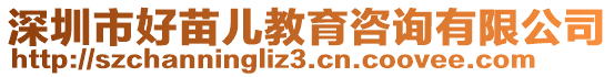 深圳市好苗兒教育咨詢有限公司