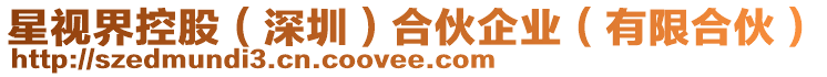 星視界控股（深圳）合伙企業（有限合伙）