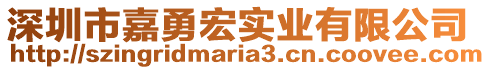 深圳市嘉勇宏實(shí)業(yè)有限公司