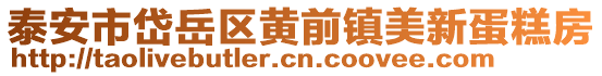 泰安市岱岳區(qū)黃前鎮(zhèn)美新蛋糕房