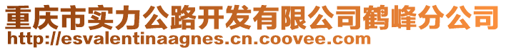 重庆市实力公路开发有限公司鹤峰分公司