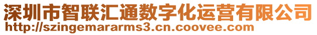深圳市智聯匯通數字化運營有限公司