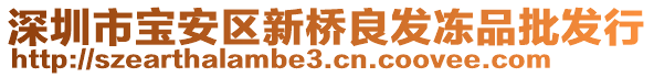 深圳市寶安區(qū)新橋良發(fā)凍品批發(fā)行