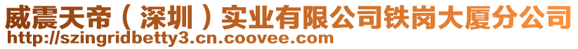 威震天帝(深圳)實業(yè)有限公司鐵崗大廈分公司