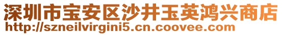 深圳市寶安區(qū)沙井玉英鴻興商店