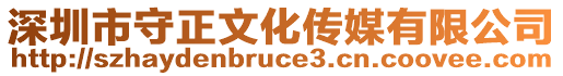 深圳市守正文化傳媒有限公司