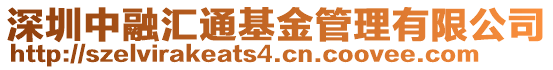 深圳中融匯通基金管理有限公司