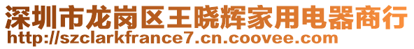 深圳市龍崗區(qū)王曉輝家用電器商行