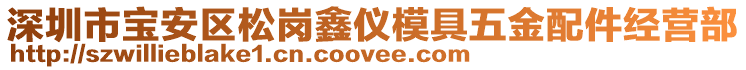 深圳市寶安區松崗鑫儀模具五金配件經營部