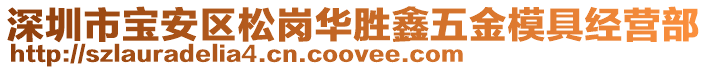 深圳市寶安區松崗華勝鑫五金模具經營部