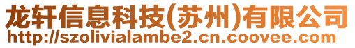 龍軒信息科技(蘇州)有限公司