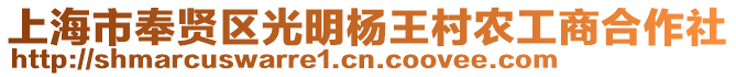 上海市奉賢區(qū)光明楊王村農(nóng)工商合作社