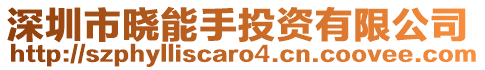 深圳市曉能手投資有限公司