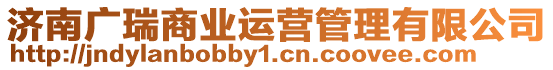 濟南廣瑞商業運營管理有限公司