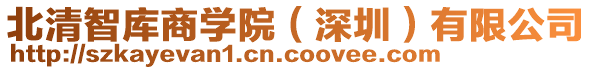 北清智庫商學院（深圳）有限公司