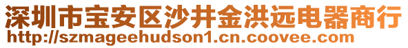 深圳市寶安區(qū)沙井金洪遠電器商行