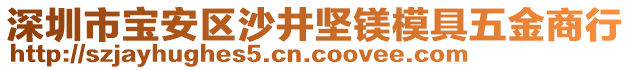 深圳市寶安區(qū)沙井堅鎂模具五金商行