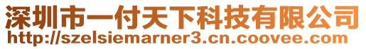 深圳市一付天下科技有限公司