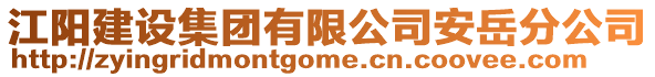 江陽建設(shè)集團(tuán)有限公司安岳分公司