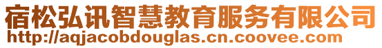 宿松弘訊智慧教育服務有限公司