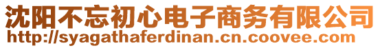沈陽不忘初心電子商務有限公司