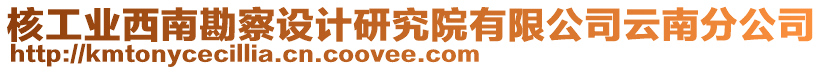 核工業(yè)西南勘察設(shè)計研究院有限公司云南分公司