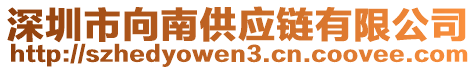 深圳市向南供應鏈有限公司